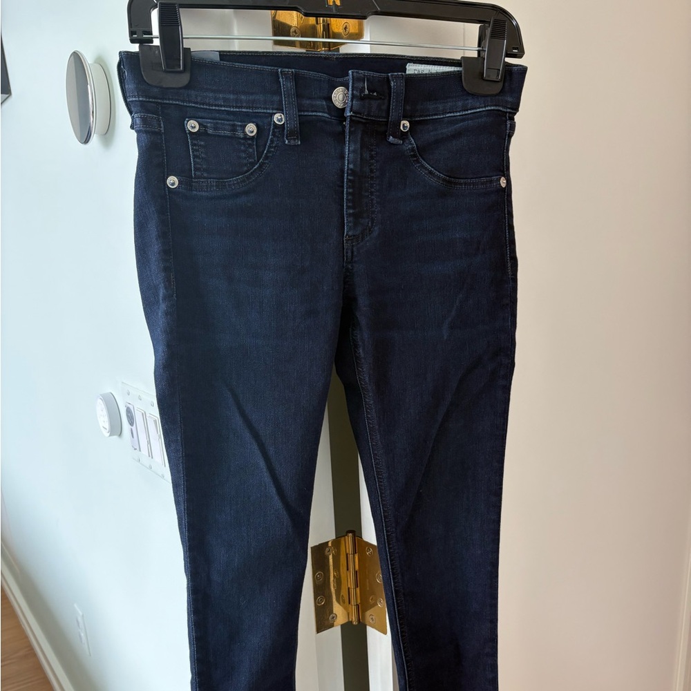Rag and Bone Dark Blue Denim Capri Jeans 27